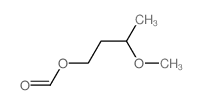 3-methoxybutyl formate Structure