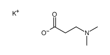 potassium N,N-dimethyl-beta-alaninate Structure