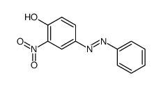 2-NITRO-4-PHENYLAZOPHENOL Structure