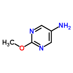 2-甲氧基嘧啶-5-胺结构式