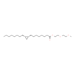 2-(2-METHOXYETHOXY)-ETHYL 8-(CIS-2-N-*OC TYLCYCLOPRO结构式