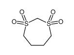 1,3-dithiepane 1,1,3,3-tetraoxide结构式