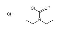 dichloromethylidene(diethyl)azanium,chloride Structure