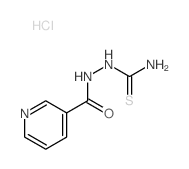 (pyridine-3-carbonylamino)thiourea结构式