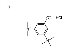 [3-hydroxy-5-(trimethylazaniumyl)phenyl]-trimethylazanium,dichloride结构式