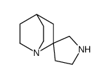 (9CI)-螺[1-氮杂双环[2.2.2]辛烷-2,3-吡咯烷]结构式