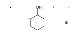 (1R,2S)-2-trimethylstannylcyclohexan-1-ol Structure