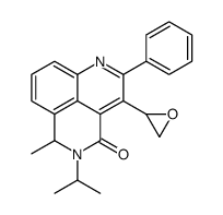 3-(oxiran-2-yl)-2-phenyl-N,N-di(propan-2-yl)quinoline-4-carboxamide结构式