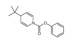 phenyl 4-tert-butyl-4H-pyridine-1-carboxylate Structure