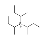 tri(butan-2-yl)silane结构式