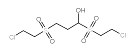 1,3-双(氯乙基砜基)丙醇结构式