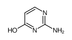 2-amino-4-hydroxypyrimidine Structure