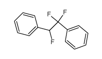 1,1,2-Trifluoro-1,2-diphenylethane结构式