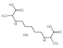 Alanine,N,N'-pentamethylenedi-, dihydrobromide, DL- (8CI) Structure