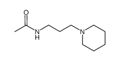 N-(3-(piperidin-1-yl)propyl)acetamide结构式