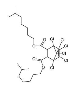 diisooctyl 1,4,5,6,7,7-hexachlorobicyclo[2.2.1]hept-5-ene-2,3-dicarboxylate Structure