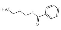 硫代苯甲酸 S-丁酯结构式