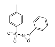 (+/-)-trans-3-phenyl-2-tosyl-1,2-oxaziridine结构式