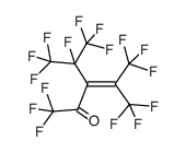 1,1,1,5,5,5-hexafluoro-3-(1,2,2,2-tetrafluoro-1-trifluoromethyl-ethyl)-4-trifluoromethyl-pent-3-en-2-one结构式