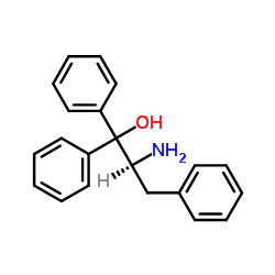 (S)-2-氨基-1,1,3-三苯基-1-丙醇结构式