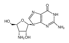 3'-amino-3'-deoxyguanosine picture