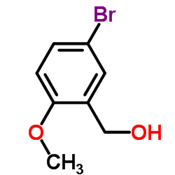 (5-Bromo-2-methoxyphenyl)methanol Structure