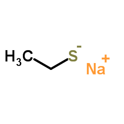 Sodium ethanethiolate structure