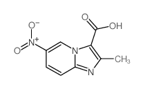 2-methyl-6-nitroimidazo[1,2-a]pyridine-3-carboxylic acid Structure