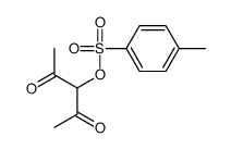 2,4-dioxopentan-3-yl 4-methylbenzenesulfonate结构式