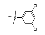 1,3-dichloro-5-trimethylsilylbenzene Structure