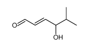 4-hydroxy-5-methylhex-2-enal结构式