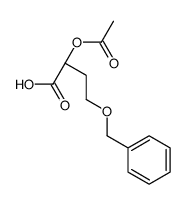 (2S)-2-acetyloxy-4-phenylmethoxybutanoic acid结构式