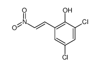 2,4-dichloro-6-(2-nitrovinyl)phenol Structure