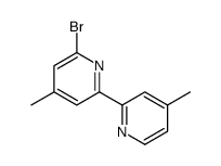 6-溴-4,4'-二甲基-2,2'-联吡啶结构式