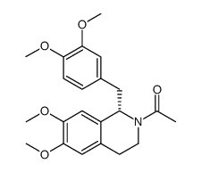 N-Acetylnorlaudanosine structure