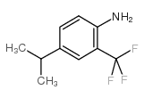2-amino-5-isopropylbenzotrifluoride Structure