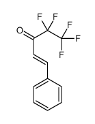 4,4,5,5,5-pentafluoro-1-phenylpent-1-en-3-one Structure