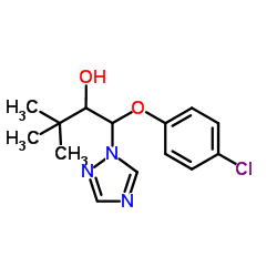 三唑醇 A结构式