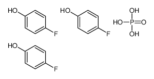 4-fluorophenol,phosphoric acid Structure