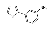 3-(2-噻吩基)苯胺结构式