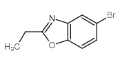 5-溴-2-乙基苯并噁唑结构式