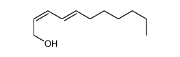 (2E,4E)-undeca-2,4-dienol Structure