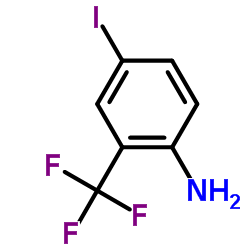 2-氨基-5-碘三氟甲苯结构式