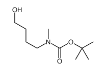 N-Boc-N-甲基-4-氨甲丁醇结构式