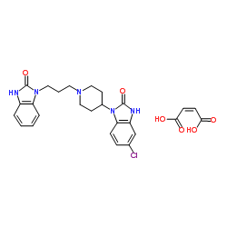 马来酸多潘立酮结构式
