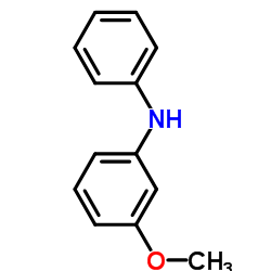 N-Phenyl-m-anisidine Structure