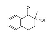 2-hydroxy-2-methyl-1-tetralone结构式