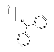 2-Oxa-6-azaspiro[3.3]heptane, 6-(diphenylmethyl)- Structure
