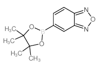 苯并[c][1,2,5]二唑-5-硼酸频哪醇酯结构式