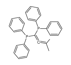 1,1-bis(diphenylphosphino)-3-methyl-1,2-butadiene结构式